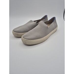 Rothy's The Original Slip On Sneaker Light Gray Washable Size 9